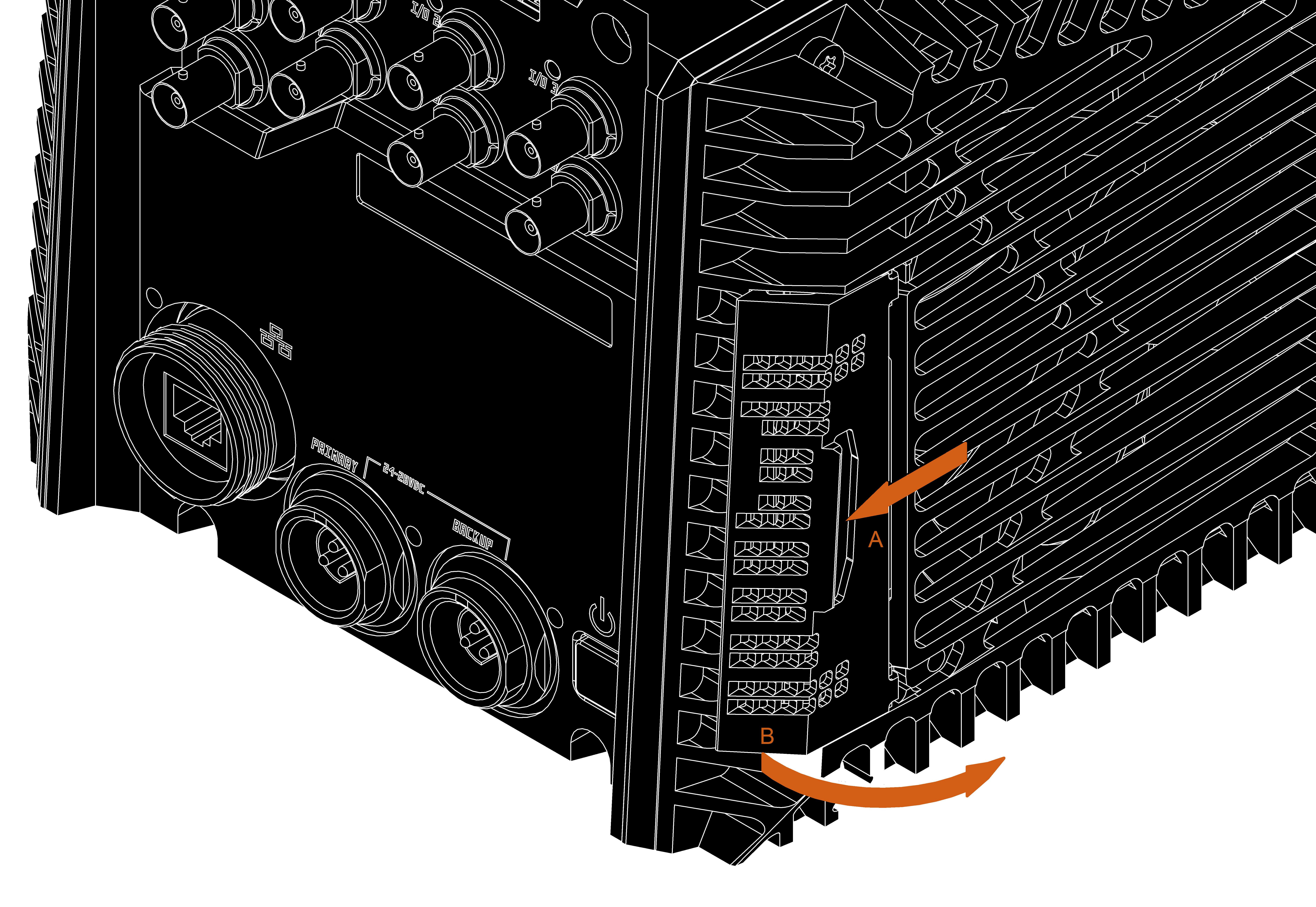 SSD Door Open