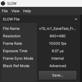 SLOW File Pane