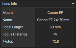 Lens &amp; Shutter Pane
